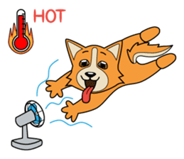 Petit Corgi sticker #15867656