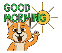 Petit Corgi sticker #15867658