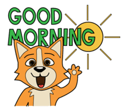 Petit Corgi sticker #15867658