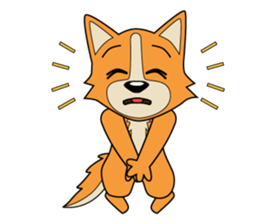 Petit Corgi sticker #15867661