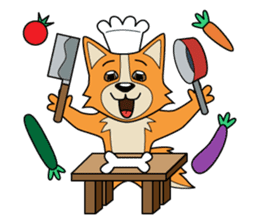 Petit Corgi sticker #15867662