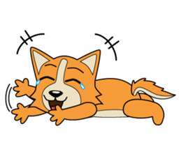 Petit Corgi sticker #15867665