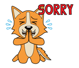 Petit Corgi sticker #15867667