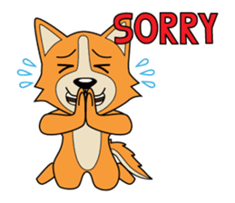 Petit Corgi sticker #15867667