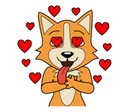 Petit Corgi sticker #15867668