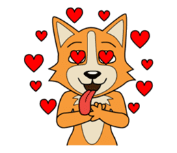 Petit Corgi sticker #15867668