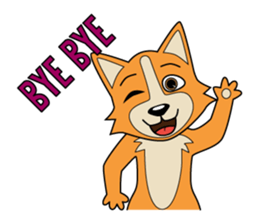 Petit Corgi sticker #15867673