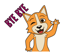 Petit Corgi sticker #15867673