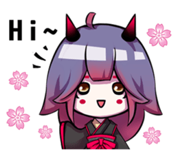 Ghost Saki sticker #15867674