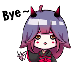 Ghost Saki sticker #15867675