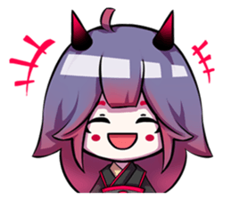 Ghost Saki sticker #15867681