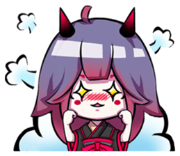 Ghost Saki sticker #15867688