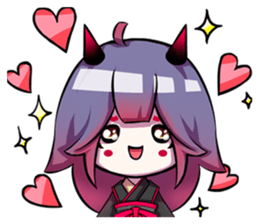 Ghost Saki sticker #15867689