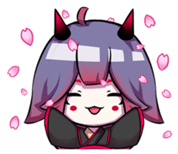 Ghost Saki sticker #15867696