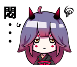 Ghost Saki sticker #15867699