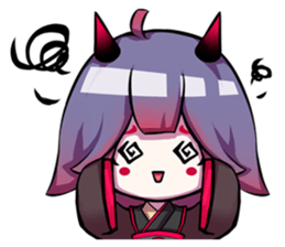 Ghost Saki sticker #15867706