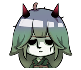 Ghost Saki sticker #15867712