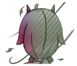 Ghost Saki sticker #15867713