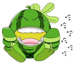 Watermelon family sticker #15867764