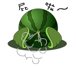 Watermelon family sticker #15867765