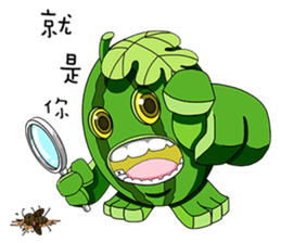 Watermelon family sticker #15867766