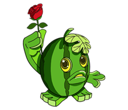 Watermelon family sticker #15867768