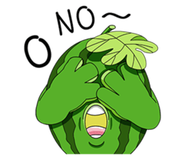 Watermelon family sticker #15867770