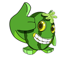 Watermelon family sticker #15867774