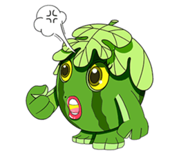 Watermelon family sticker #15867789