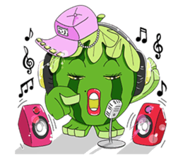 Watermelon family sticker #15867790