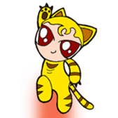 A cuty catgirl sticker #15868002