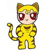 A cuty catgirl sticker #15868005
