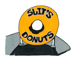 Yellow Geek Dolphin sticker #15868086