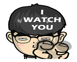 KUANG KUANG so excited sticker #15868235