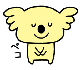 A koala boy. sticker #15868443