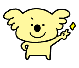 A koala boy. sticker #15868445