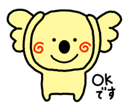 A koala boy. sticker #15868446