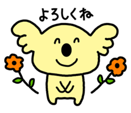 A koala boy. sticker #15868447