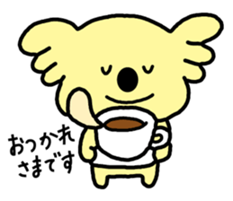 A koala boy. sticker #15868454