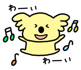 A koala boy. sticker #15868455