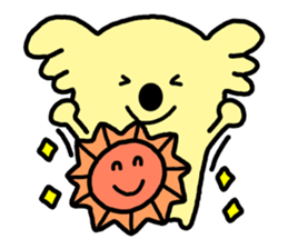 A koala boy. sticker #15868462