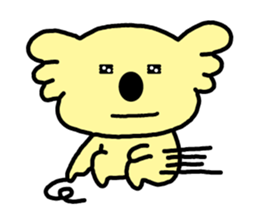 A koala boy. sticker #15868464