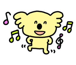 A koala boy. sticker #15868467