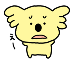 A koala boy. sticker #15868471