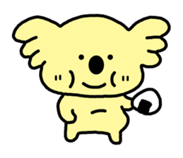 A koala boy. sticker #15868478