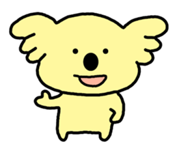 A koala boy. sticker #15868480