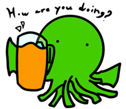 Cthulhu Sticker No.1 English. sticker #15868500