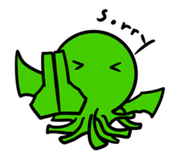 Cthulhu Sticker No.1 English. sticker #15868504