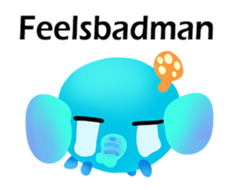 Very cute Little elephant-PoPoBi sticker #15868753