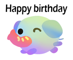 Very cute Little elephant-PoPoBi sticker #15868764